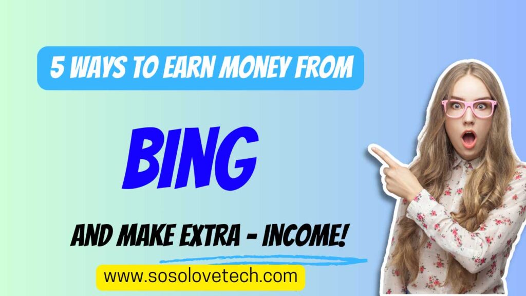 earn money from bing